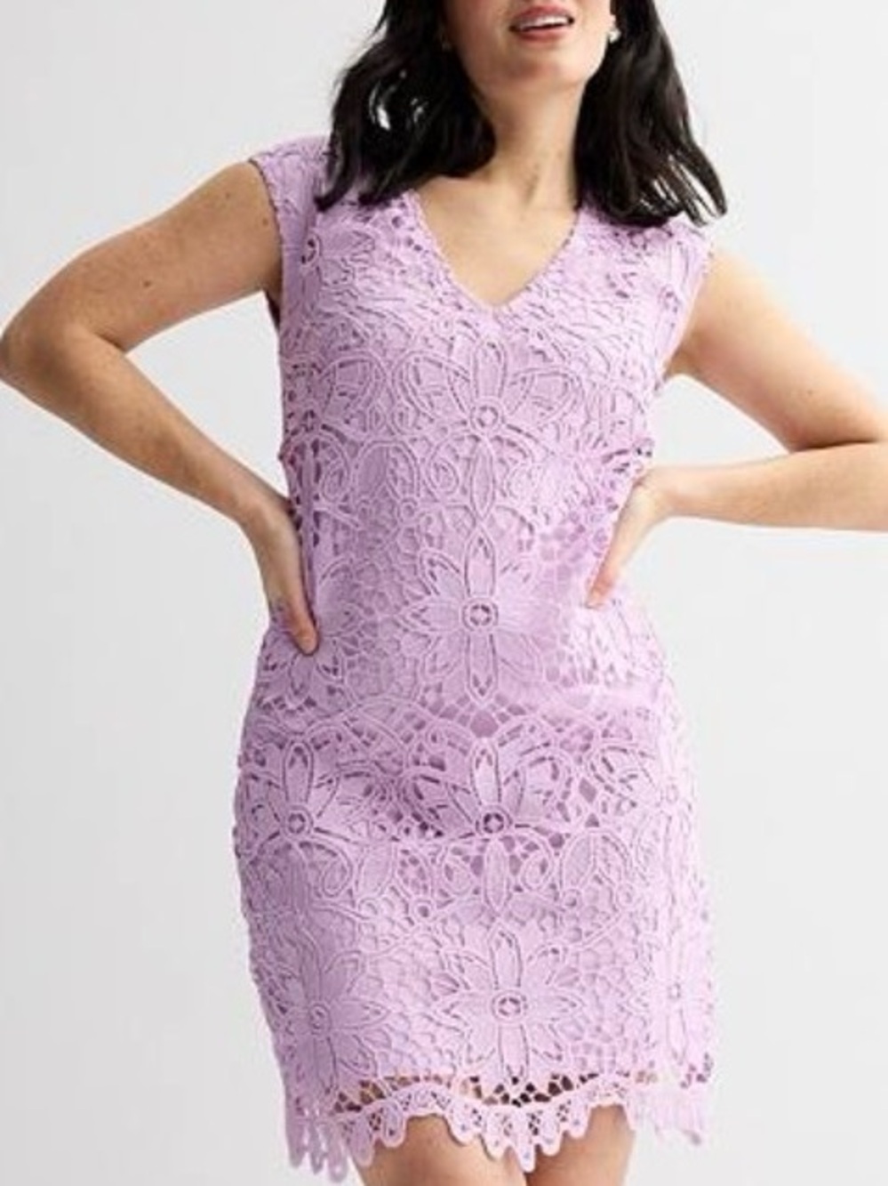 London Times Lavender Dress